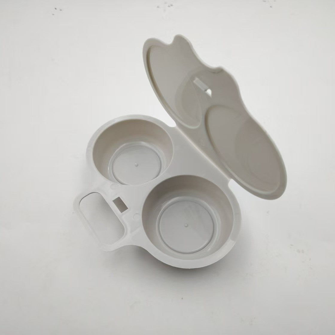 Dual-Cavity Microwave Egg Poacher