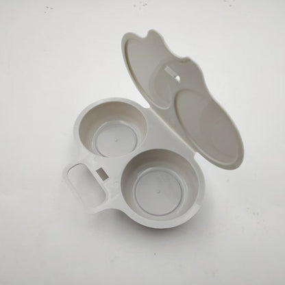 Dual-Cavity Microwave Egg Poacher