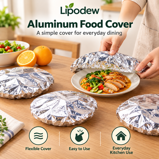 Aluminum Foil Food Cover for Dining & Storage