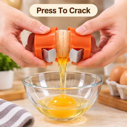 Quick Egg Cracker Tool – Cleaner & Easier Egg Preparation