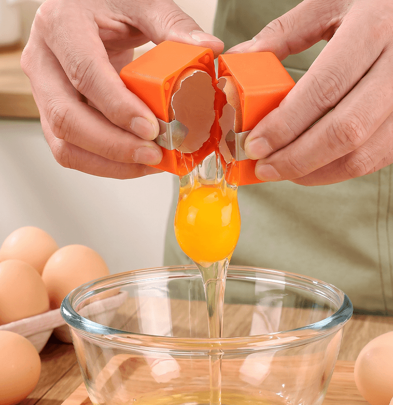 Quick Egg Cracker Tool – Cleaner & Easier Egg Preparation