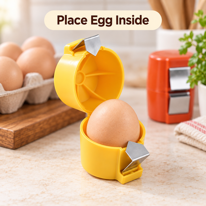 Quick Egg Cracker Tool – Cleaner & Easier Egg Preparation