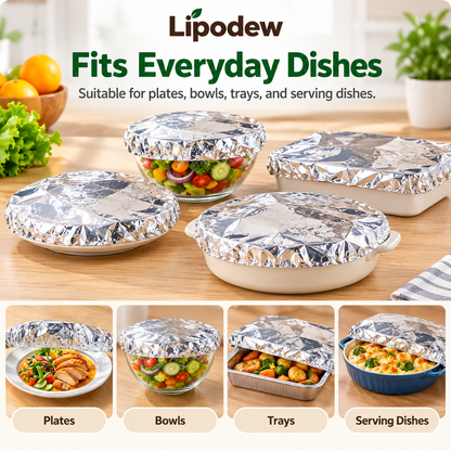 Aluminum Foil Food Cover for Dining & Storage